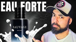 SAUVAGE EAU FORTE  O BIZARRO perfume sem álcool apenas com água [upl. by Aihsel]