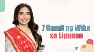 7 GAMIT NG WIKA SA LIPUNAN  BINIBINING MEÑA 2024 [upl. by Adaha]