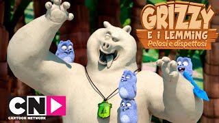 Orso di sabbia  Grizzy e i Lemming  Cartoon Network Italia [upl. by Bonner106]