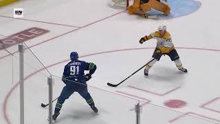 Nikita Zadorovs amazing goal vs Predators in game 5 30 apr 2024 [upl. by Nissa]