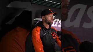 Gabe Kapler says its too early to worry about the Giants record [upl. by Afnin]