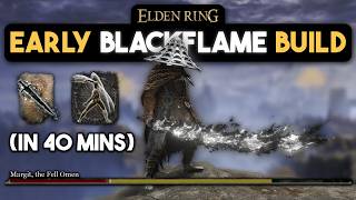 The BEST Early Game OP FAITH Build Blackflame Samurai Beginner Guide Elden Ring [upl. by Westleigh414]