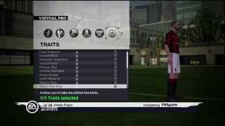 FIFA 11  VIRTUAL PRO TRAITS [upl. by Wahlstrom]