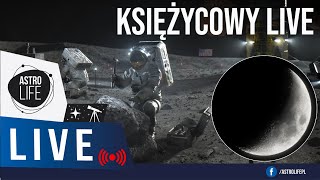 Astropogawędka NASA opóźnia misje Artemis Oglądamy Księżyc przez teleskop  Niebo na żywo 242 [upl. by Nikos]