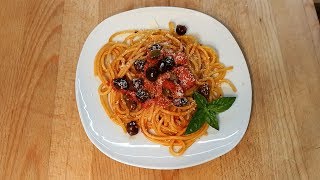 Pasta Capperi e Olive [upl. by Aundrea]