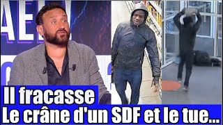 Un OQTF tue un SDF avec un bloc de pierre au PaysBas et recommence en France 😡 TPMP réaction [upl. by Eetnod]