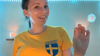 🇸🇪Speaking Swedish Ear to Ear ASMR Svenska  Deep Ear Cleaning [upl. by Nhguavad834]