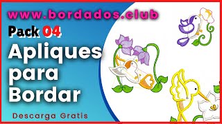 Descargar Bordados Matrices Ponchados Picajes Gratis Apliques [upl. by Yziar967]