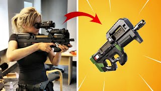 Fortnite Guns in Real Life  Updated P90 SCAR BoltAction [upl. by Thanasi]