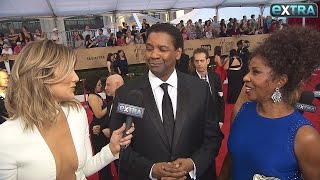 Denzel Washington Praises Wife at SAG Awards I Got a Good Woman’ [upl. by Malik]