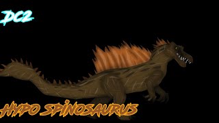 Hypo Spinosaurus v1 Download Link  Animation Draw Cartoon 2 [upl. by Aicissej]