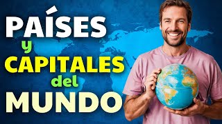 Estos son LOS PAISES y CAPITALES del MUNDO 🌐 [upl. by Helene]