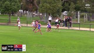 2024 Coates Talent League Girls R3 Oakleigh Chargers v Eastern Ranges [upl. by Esinaj]