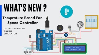 DIY TemperatureBased Fan Speed Controller with Arduino 🌡️ [upl. by Launcelot]