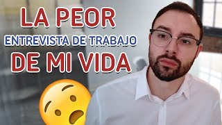 LA PEOR ENTREVISTA DE TRABAJO DE MI VIDA  Empleo para ser desarrollador web  Víctor Robles [upl. by Guinn315]