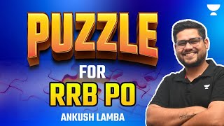 Puzzle for RRB Po Pre By Ankush lamba [upl. by Corella373]