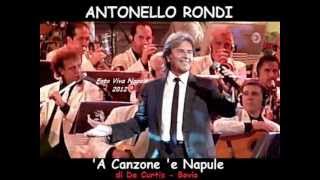 ANTONELLO RONDI  A Canzone e Napule [upl. by Lucilla]