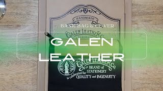 Galen Leather Writers Bank Bag and cover [upl. by Marvel]