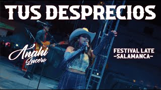 FESTIVAL LATE SALAMANCA GUANAJUATO “Tus desprecios” cover [upl. by Arria]