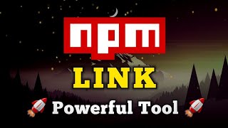 NPM LINK 🚀 Powerful Tool for Node JS Application  Node JS  Express JS coding [upl. by Dnomhcir853]