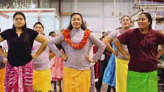 SAMOAN GROUP DANCE  O AU O LE SAMOA [upl. by Fabria123]