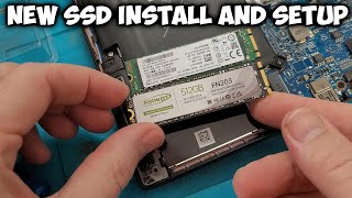 Installing Windows 11 on a new HDDSSD [upl. by Hcab797]