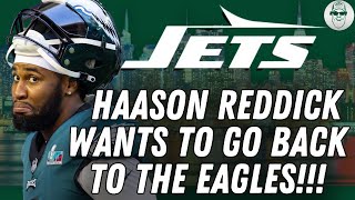 Rich Cimini quotA Little Birdiequot Reports Haason Reddick Wants To Go Back To PhilidelphiaNew York Jets [upl. by Soo]