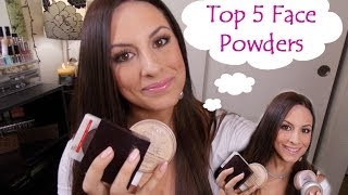 Top 5 ║ Face Powders [upl. by Ellerahs352]