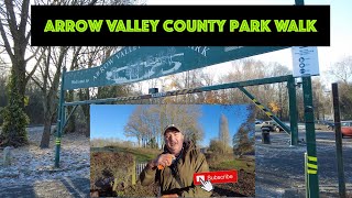 Arrow Valley Country Park Walk [upl. by Alberik]