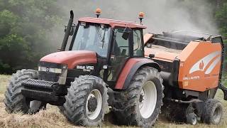 Pressatura fieno 2k19New Holland M160  Gallignani V6 Farmer Gold Azienda agricola DAgostino [upl. by Kostival131]