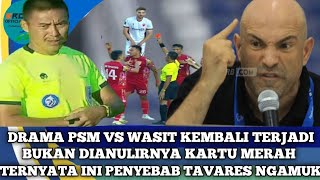 Tavares Ngamuk Usai Laga PSM Makassar vs Persis Solo Piala Presiden 2024 [upl. by Carine]