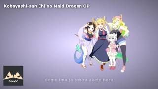 Kobayashisan Chi no Maid Dragon OP Aozora no Rhapsody  fhana INSTRUMENTAL COVER [upl. by Mollee449]