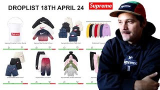 SUPREME X NIKE  FULL DROPLIST REVIEW [upl. by Rellia]