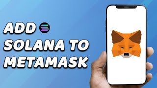 How To Add Solana To Metamask EASY [upl. by Akino]