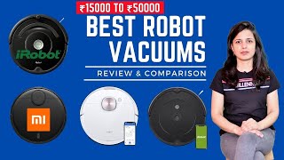 8 Best Robot Vacuum Cleaners  Comparison amp Indepth review  Buying Guide  ✅ From 15k to 50K [upl. by Boj]