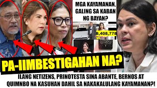 Matapos MABULGAR ang YAMAN QUIMBO ABANTE at BERNOS PAIIMBESITAGAHAN NA Mga ASSETS KWESTYUNABLE [upl. by Haral207]