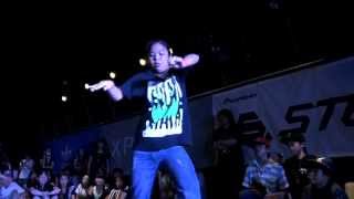 まりなHampL Students vs にっしゃん DANCELIVE 2014 KIDS KANSAI vol1 【SEMIFINAL】 [upl. by Anig]