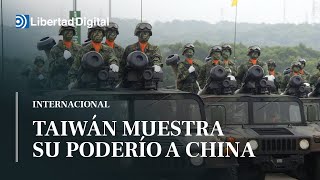 Taiwán muestra su poderío a China con unas maniobras militares espectaculares [upl. by Edmunda]