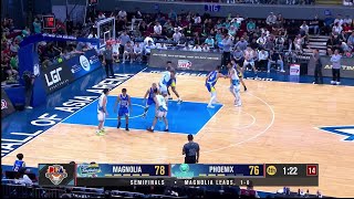 Paul Lee goes for a three from the logo  PBA Season 48 Commissioner’s Cup [upl. by Akkahs317]