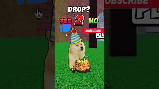 Doge got help from admin🥰 doge roblox bloxfruits [upl. by Areid218]