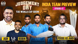 India at the 2024 T20 WC Team Preview  Judgement Day  R Ashwin  PDogg as Ambi  Robin Uthappa [upl. by Tiemroth]