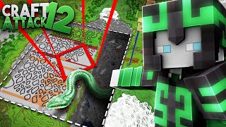 ICH BAUE IN DIE MITTE EIN  CRAFT ATTACK 12 4 [upl. by Nohcim]