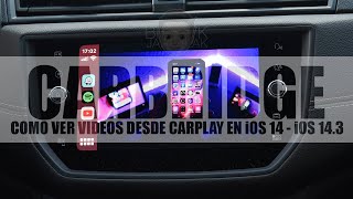 Carbridge como ver videos desde el Apple CarPlay en iOS 14  iOS 143 [upl. by Michelina]