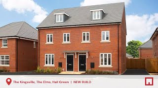 The Kingsville The Elms Hall Green  4 Bed Semi Detached  New Build [upl. by Hserus]