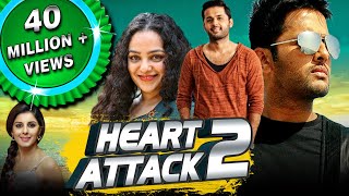 हार्ट अटैक 2  नितिन की तेलुगु हिंदी डब्ड फुल मूवी । Heart Attack 2 Hindi Dubbed Movie । नित्या मेनन [upl. by Carolynne]