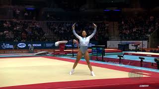 ROOSKRANTZ Caitlin RSA  2022 Artistic Worlds Liverpool GBR  Qualifications Floor Exercise [upl. by Hofstetter]