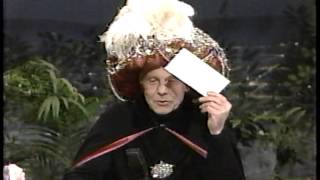 Johnny Carson  one of the final Carnac segments [upl. by Ramo905]