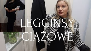 MIERZYMY legginsy i spodnie ciążowe  co warto kupić 🤰oysho calzedonia hampm Anna Field [upl. by Belshin]