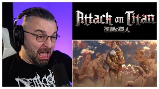 ATTACK ON TITAN 2X11 REACTION Charge Shingeki No Kyojin [upl. by Auqinat]