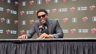 Udonis Haslem Press Conference FULL  Jersey Retirement Ceremony [upl. by Manella]